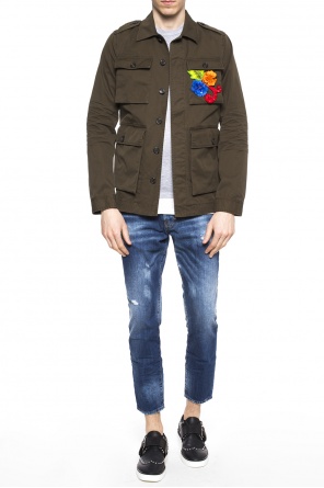 Appliquéd jacket, zdjęcie 2 Appliquéd jacket od Dsquared2